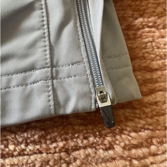 Nike Fit Dry Blue Track Pants Men’s Size M – Zipper Ankles  100% Polyester - Picture 7 of 8